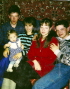 1994 Сургут. Две семьи. Я с сестрой Наташей